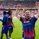La fête continuera-t-elle pour Xherdan Shaqiri et le FC Bâle ? KEYSTONE/JEAN-CHRISTOPHE BOTT